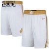 Barn Boston Celtics Shorts Nike 2025-26 City Edition Vit Swingman Barn Boston Celtics Shorts Nike 2025-26 City Edition Vit Swingman